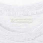 Étiquettes Nom de l'entreprise Taille des vêtements Balises M (Apposé)