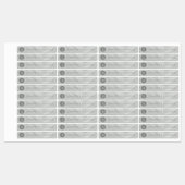 Étiquettes Nom de l'entreprise Taille des vêtements Balises M (Feuille)