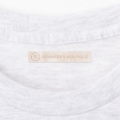 Étiquettes Nom de l'entreprise Taille des vêtements Balises M (Apposé)