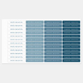 Étiquettes Nom étanche pour les enfants de machine à écrire s (Feuille)