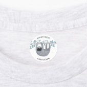 Étiquettes Nom personnalisé du fentes mignonne (Apposé)