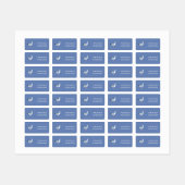 Étiquettes Nom personnalisé Seagull (Feuille)