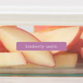 Étiquettes Nom personnel Super et lumineux (Apposé)