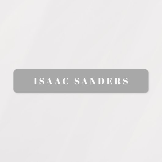 Étiquettes Nom simple Boho Rainbow Waterproof (Design 1)