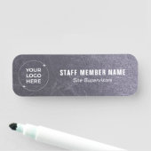 Étiquettes nominatives pour personnel de construct (En situation)