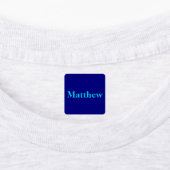 Étiquettes Noms des vêtements à plusieurs couleurs (Apposé)