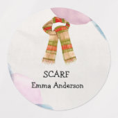 Étiquettes Noms, images, descriptions personnalisés"9 en 1" (Design 1)