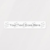 Étiquettes Nouveaux articles personnalisables (Design 1)