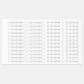 Étiquettes Nouveaux articles personnalisables (Feuille)