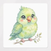 Étiquettes Oiseaux Mignons (Design 1)