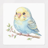 Étiquettes Oiseaux Mignons (Design 1)