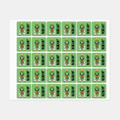 Étiquettes Open MARVIN MARTIAN™ | Ajouter un nom (Feuille)
