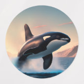 Étiquettes Orca (Design 1)