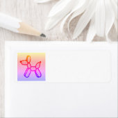 Étiquettes ou autocollants d'adresse de retour de (En situation)