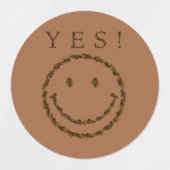 Étiquettes Oui Café ! (Design 2)