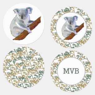 Étiquettes Ours de Koala