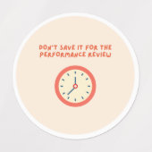 Étiquettes pack autocollant de collecte de commentaires (Design 2)