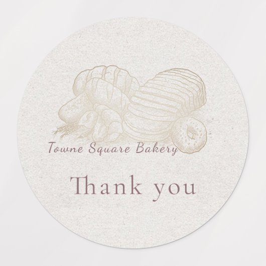 Étiquettes Pain esquissé (Design 1)