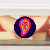 Étiquettes Paisley Coloré (Apposé)