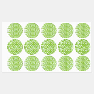 Étiquettes Papier d'emballage bleu avec une feuille de neige
