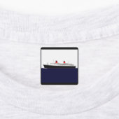 Étiquettes Paquebot France (Apposé)