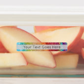 Étiquettes Parties scintillant arc-en-ciel éclatante (Apposé)