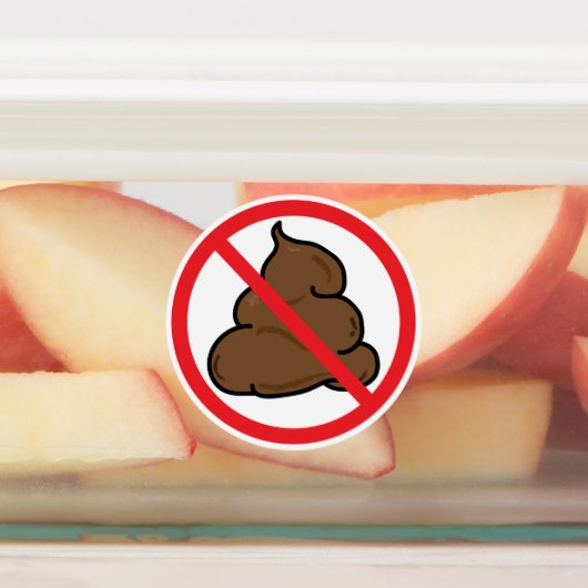 Étiquettes Pas de Pot de Chien (Apposé)