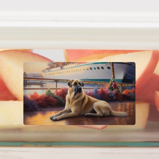 Étiquettes Pasteur anatolien Croisière de Noël : Pawsome (Apposé)