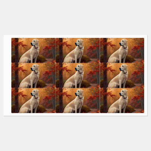 Étiquettes Pasteur anatolien en automne Feuilles automne Insp (Feuille)