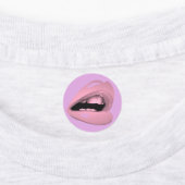 Étiquettes Patch en fer sur lèvres agrafées (Apposé)