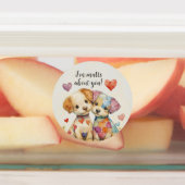 Étiquettes Patchwork Pups Valentine (Apposé)