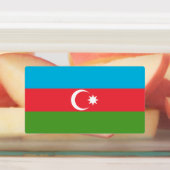 Étiquettes patriotiques avec drapeau d'Azerbaïdjan (Apposé)