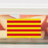 Étiquettes patriotiques avec drapeau de Catalogne (Apposé)