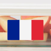 Étiquettes patriotiques avec drapeau de France (Apposé)
