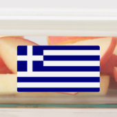 Étiquettes patriotiques avec drapeau de la Grèce (Apposé)