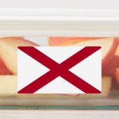 Étiquettes patriotiques avec drapeau de l'Alabama (Apposé)