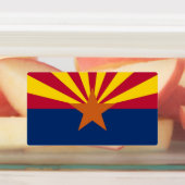 Étiquettes patriotiques avec drapeau de l'Arizona  (Apposé)