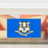 Étiquettes patriotiques avec drapeau de l'État du  (Apposé)