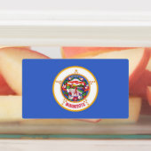 Étiquettes patriotiques avec drapeau de l'Etat du  (Apposé)