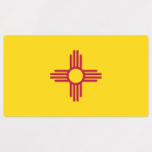 Étiquettes patriotiques avec drapeau de l'Etat du  (Design 2)