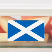 Étiquettes patriotiques avec drapeau d'Ecosse (Apposé)