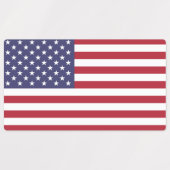 Étiquettes patriotiques avec drapeau des Etats-Uni (Design 1)