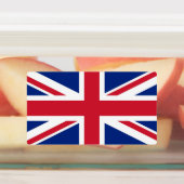 Étiquettes patriotiques avec drapeau du Royaume-Un (Apposé)