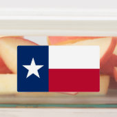 Étiquettes patriotiques avec drapeau du Texas Stat (Apposé)