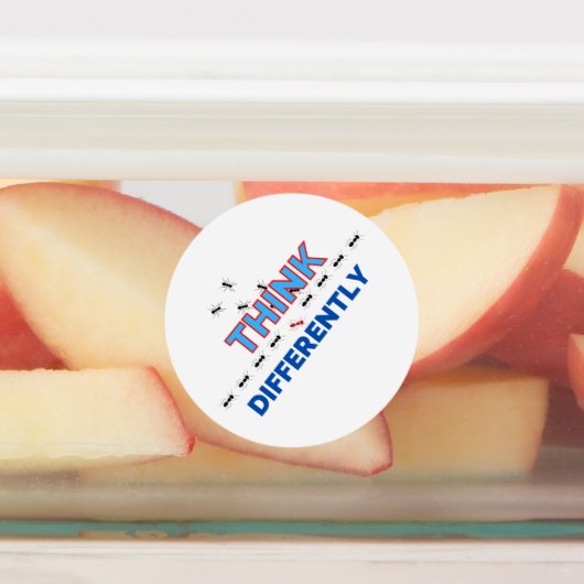 Étiquettes Penser différemment 6.w (Apposé)