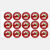 Étiquettes Pepper Preserve (Feuille)