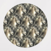 Étiquettes Perles dorées (Design 2)