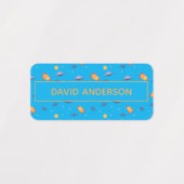 Étiquettes Personalized Space Name Labels neutral Set (Design 1)