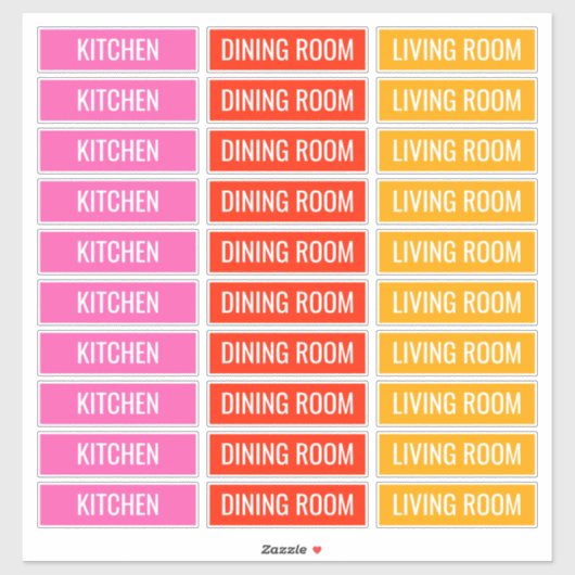 Étiquettes Personnalisables Pour Les Boîtes De Dép (Feuille)