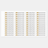 Étiquettes personnalisables pour les étudiants Ens (Feuille)